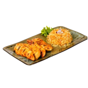 Rice With Peri Strips